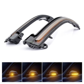 Set 2 Lampi Semnalizari dinamice Oglinzi compatibil cu BMW 1 F20 F21 2011-2018 BMW 2 F22 F23 2013- BMW 3 F30 F31 2011-2018 BMW 4 F32 F33 F36 2013-2018 BMW X1 E84 2012-2014, fumurii - Img 4