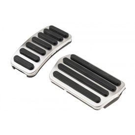Set 2 Ornamente pedale sport compatibil Volvo XC40 2017->, C30 2007-2013, V40 2012-2019 cutie automata