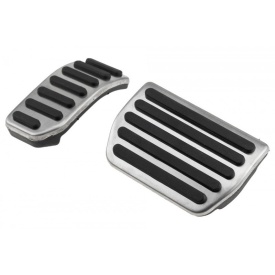Set 2 Ornamente pedale sport compatibil Volvo XC60 2010-2016, V60 2012-2018, S60 2011-2018, S80 2009-2016 cutie automata