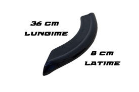 Set 2 ornamente prelungire bara spate Seat Leon 3 III 2012-2020, negru lucios - Img 7