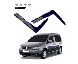 Set 2 paravanturi auto compatibil cu VW Caddy 2004-2020, pentru fata - Img 2