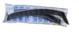 Set 2 paravanturi auto RENAULT TRAFIC 2001-2014, fata 2 usi, fumuriu transparent - Img 2
