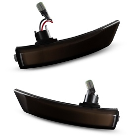 Set 2 Semnalizari Dinamice Full LED pentru Oglinda compatibil cu Ford Focus II 2008-2012, Focus III 2012-2017, Mondeo IV 2010-2014, fumurii - Img 8