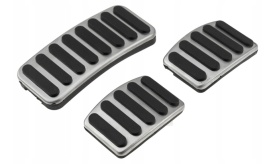 Set 3 ornamente pedale sport compatibil Suzuki Vitara 2015-, SX4 2006->, S-CROSS 2022->, SPLASH 2008->, cutie manuala