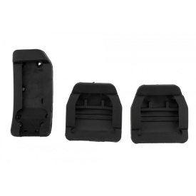 Set 3 Ornamente pedale sport compatibil Volvo XC60 2010-2016, V60 2012-2018, S60 2011-2018, S80 2009-2016 cutie manuala - Img 2