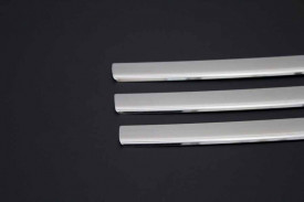 Set 6 ornamente inox pentru grila fata RENAULT TRAFIC 2010-2014 - Img 2