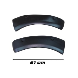 Set 6 protectii aripa overfendere compatibil cu Toyota Hilux 2020-> - Img 5