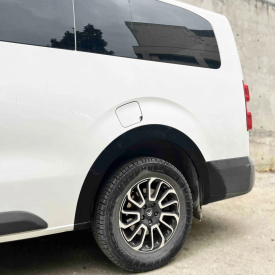 Set 8 protectii aripa overfender compatibil cu Citroen Jumpy 2016-> - Img 5