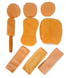 Set 9 piese curatare interior auto