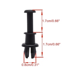 Set clips bunghi plastic pentru snurul politei portbagajului comptabili cu Audi VW Seat Skoda - Img 4