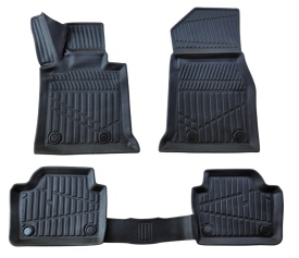 Set covorase auto cauciuc BMW Seria 4 F36 2013-2019, forma tavita 3D