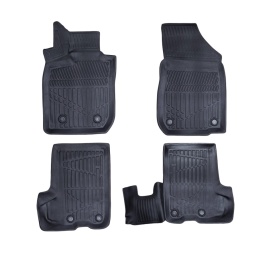 Set covorase auto cauciuc Dacia Logan II 2012-2020, forma tavita 3D