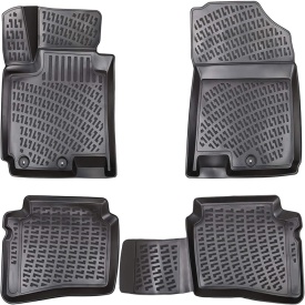 Set covorase auto cauciuc Hyundai i20 2014-2020 forma tavita