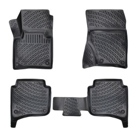 Set covorase auto cauciuc Porsche Cayenne II 2010-2017 - forma tavita - Img 1