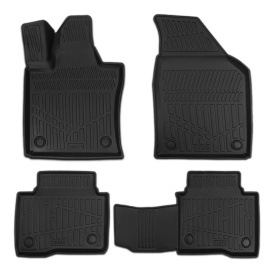 Set covorase auto cauciuc Ssangyong Korando 2019->, forma tavita 3D