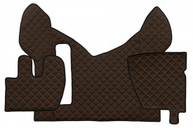 Set covorase camion, piele ecologica compatibil cu RENAULT PREMIUM 2005-> Maro - Img 4