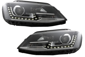 Set Faruri LED DRL compatibil cu VW Jetta Mk6 VI 2011-2017 GTI OE Design - Img 1