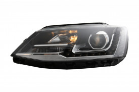 Set Faruri LED DRL compatibil cu VW Jetta Mk6 VI 2011-2017 GTI OE Design - Img 6
