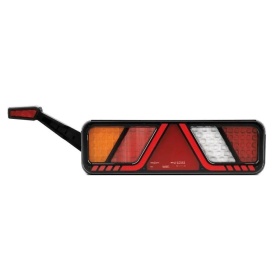 Set lampi 6 functii, stanga dreapta, 12-24V, LED, semnalizare dinamica, cu lampi de gabarit incluse, FT-700 Fristom - Img 2