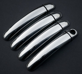 Set ornamente cromate manere portiere compatibile AUDI Q7 2006-2010 fara Keyless