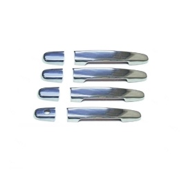 Set ornamente cromate manere portiere compatibile TOYOTA HILUX 2005-2015, INOX