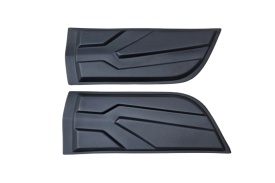 Set Protectii laterale pentru usi compatibile Mitsubishi L200 2015-2020, 2020->, plastic ABS - Img 3