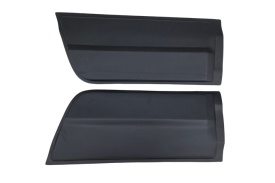 Set Protectii laterale pentru usi compatibile VW Amarok 2010->, plastic ABS, calitate Premium - Img 2