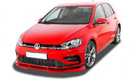 Spoiler fata, Splitter buza fata VW Golf 7 VII 2017->, bara R-Line RDX VARIO-X Design - Img 1