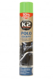 Spray silicon auto lucios pentru bord, K2 POLO COCKPIT 750ml