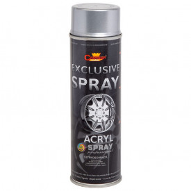 Spray vopsea argintiu pentru jante auto, Profesional 500ml