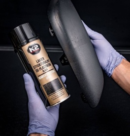 Spray vopsea texturata pentru bari si plastice, K2 400ml - Img 2