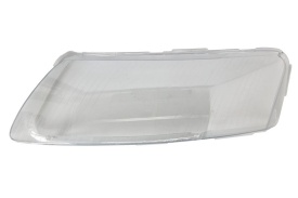 Sticla far compatibil cu Audi A6 C6 2004-2011, partea stanga
