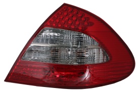 Stopuri compatibil cu Mercedes E-Class W211 Limousine 2002-2006 Rosu/Fumuriu - Img 7