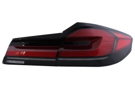Stopuri Full LED compatibil cu BMW Seria 5 G30 Sedan 2017-2019 LCI Design cu Semnal Dinamic - Img 6