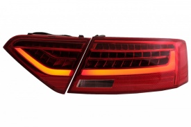 Stopuri LED compatibil Audi A5 8T Facelift 2012-2016 Semnal Secvential Dinamic - Img 3