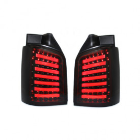 Stopuri LED compatibil cu VW T5 2003-2015 Negru Fumuriu - Img 2