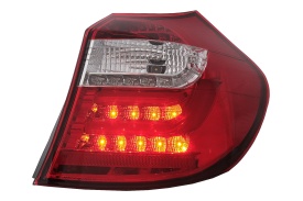 Stopuri LED Light Bar compatibil cu BMW Seria 1 E81 E87 2004-2007 Rosu Clar - Img 6