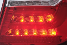 Stopuri LED Light Bar compatibil cu BMW Seria 1 E81 E87 2004-2007 Rosu Clar - Img 8