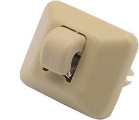 Suport clips parasolar compatibil Audi A1 2011-2018, A3 2004-2012, A4 2001-2008, A5 2008-2017, Q2 2016-2026, Q3 2012-2018, Q5 2009-2017, TT 2007-2014, culoare bej, partea de montare stanga sau dreapta - Img 4