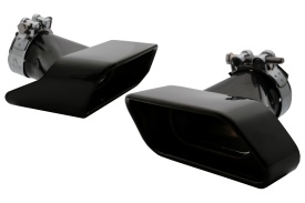 Tobe Ornamente compatibil cu sistemul de evacuare BMW seria 5 F10 F11 F18 V8 LCI Design Editie Negru - Img 6