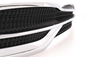 Accesorii Bara Fata compatibil cu Mercedes S-Class W222 Facelift Sedan 2017-2020 Chrome M-Design - Img 4