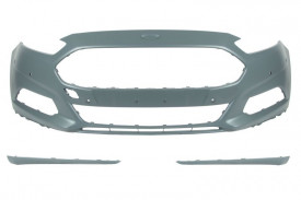 Bara auto fata compatibil cu FORD MONDEO 5 2014-> cu acoperire de baza; cu spoiler, cu gauri pentru lampa de ceata, numar de gauri pentru senzorii de parcare: 6