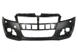 Bara auto fata compatibil cu SUZUKI SWIFT 3 2012-> cu gauri pentru lampa de ceata, cu gauri pentru spalator de faruri