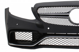 Bara Fata compatibil cu Mercedes C-Class W205 S205 C205 A205 Limo Coupe Station Wagon Cabiolet (2014-2018) C63 Design - Img 3