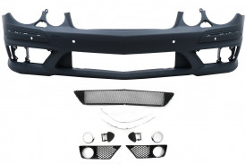 Bara Fata compatibil cu Mercedes E-Class W211 Facelift 2006-2009 Fara proiectoare - Img 7