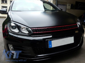 Bara Fata compatibil cu VW Golf VI 6 2008-2013 GTI Look fara PDC - Img 8