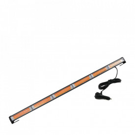 Bara stroboscopica Girofar LED, 90 cm, 12-24V, 108W, 9 Мoduri de Iluminare - Img 3