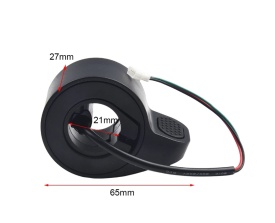 Buton acceleratie pentru trotineta electrica compatibil cu Xiaomi Mijia M365/M365 Pro, 65x45x28 mm negru - Img 5