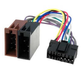 Cablu adaptor conector radio ISO pentru JVC cu 16 pini ZRS-62