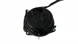 Camera marsarier flip in sigla pentru VW Golf 7 cu sigla complet neagra - Img 2